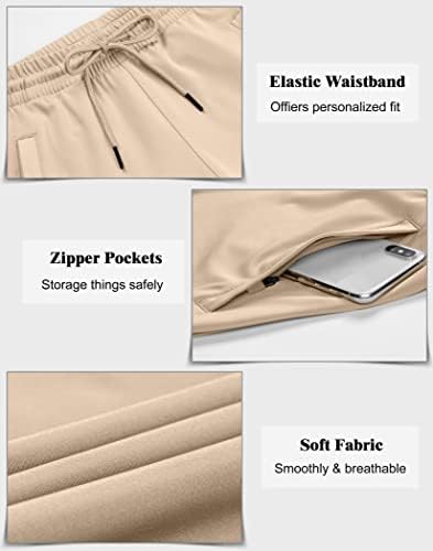 G Постепени женски џогери панталони со џебови со патенти, издлабени џемпери за женски салон, џогирање