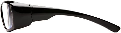 Pyramex SB7910D20 Pyramex чисти очила за читање за безбедност, отпорни на гребење, црна рамка