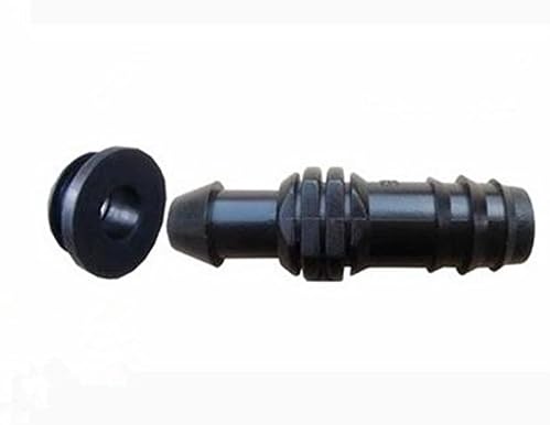 Kammas 100pcs/пакет DN16 Tarter Barb Connector со гумен гром за fonnecting a drip in in pvc цевка z106 -