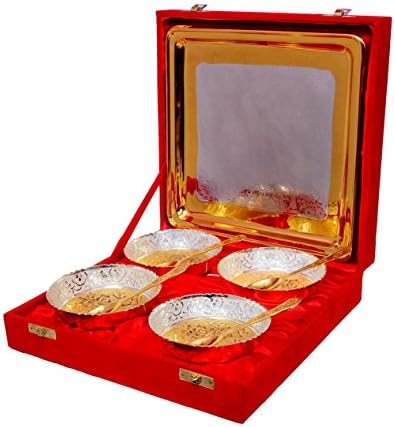 Jaiipur Ace Metal Snack Buls 9-парчиња злато