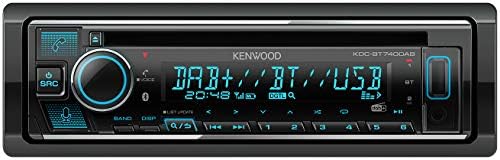 Кенвуд КДЦ-БТ740ДАБ Цд Приемник, Со Вграден Bluetooth, DAB+ Дигитално Радио, USB Влез, Амазон Алекса
