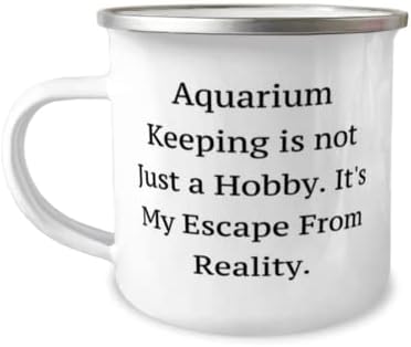 Фенси зачувување на аквариумот, чувањето на аквариумот не е само хоби. Тоа е моето бегство од реалноста, аквариумот чувајќи 12oz