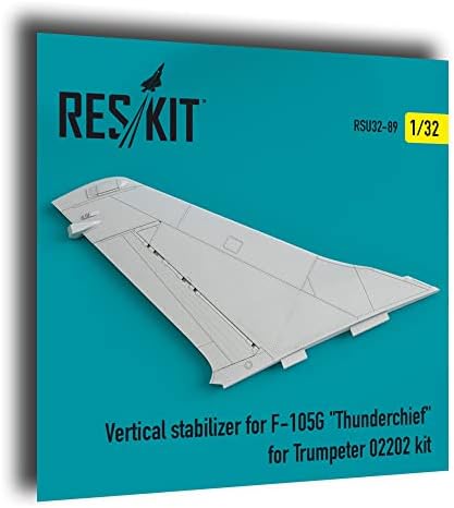 Reskit RSU32-0089 - 1/32 - Вертикален стабилизатор за F -105G Thunderchief за Трамп 02202 комплет