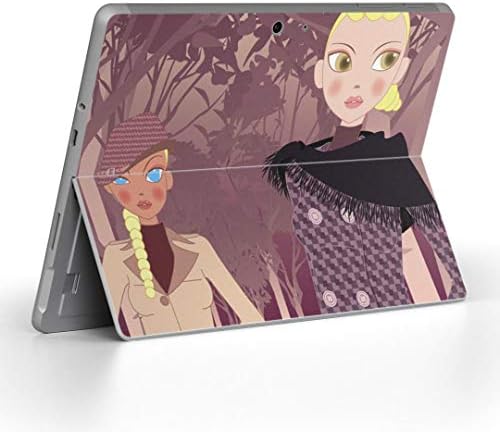 Igsticker Decal Cover за Microsoft Surface Go/Go 2 Ultra Thin Protective Tode Skins Skins 001297 Моден моден