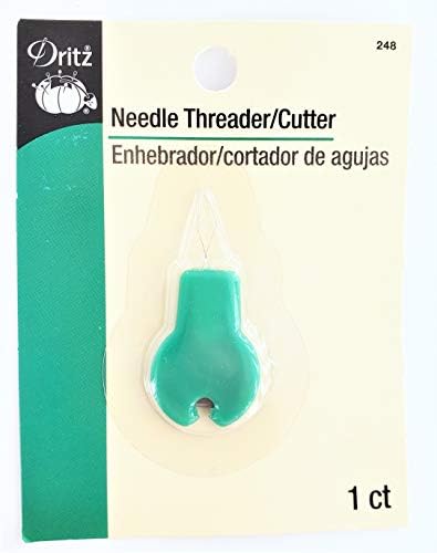 Dritz 248 Threader & Cutter, зелена