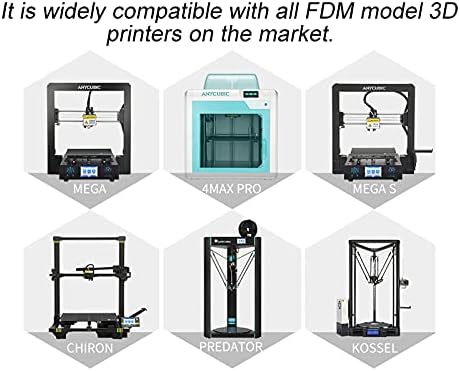 Материјали за печатење 3D DAMI 3D печатач PLA FILAMENT 1.75mm за 3D димензионална точност на печатачот +/- 0,02mm 0,5kg 1 spool