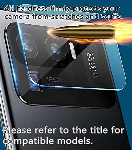 Ваксон 2-Пакет Филм Заштитник, компатибилен со 360 N6 Про Назад Камера Леќа Налепница [ Не Калено Стакло Заштитници На Екранот ]