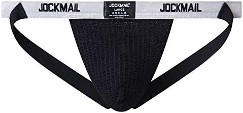 Iius Jock Strap Shipts Mens Athtiction Pupporters Krids Performance Comfy Jock Strap Panties со гаќички за вежбање со торби