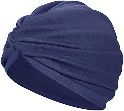 Турбани за жени хемо турбани beanie врзан јазол позлатена капаче за капаче за завиткување на главата, искривени плетени турбани Индија, шапки