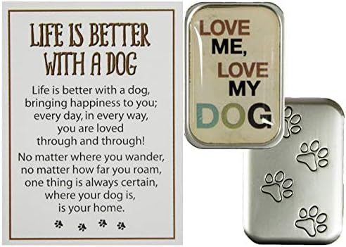 Gnz Lovers Life Life е подобар со кучен џеб шарм w/картичка за приказни