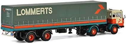 За DAF 2600 4X2 Класичен приколка за завеси 01-2767 1/50 Diecast Model Truce Truck