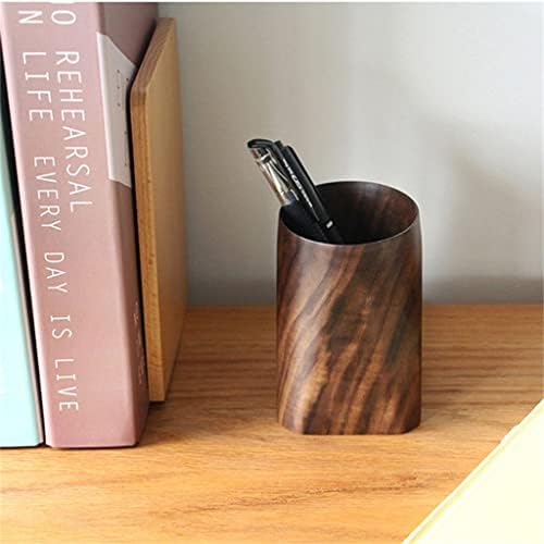 Афлијк Црн орев класичен едноставен дрвен држач за дрвени пенкала