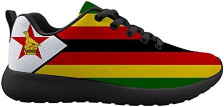 Овахсон Зимбабве знаме машко амортизирање на чевли за чевли за чевли за чевли за чевли за модни патики