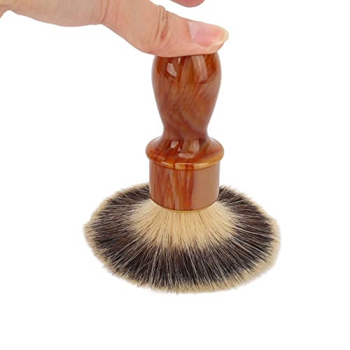 Мажи за бричење четка домашна коса салон ергономска смола рачка мека коса за бричење четка за четка за лице за чешлање удобно компактно компактно