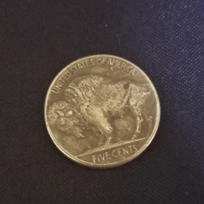 АВЦИТИ Антички Ракотворби Проток Монета 1937 Бафало Монета 334