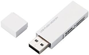Elecom MF-MSU2B16GWH USB меморија, 16 GB, USB 2.0, поддржува безбедносни функции, бело