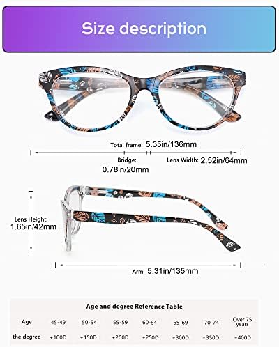 Ајјадо читање очила жени пакувања-3 трендовски компјутерски сино светло блокирање на звучни читатели мода нераскинлива