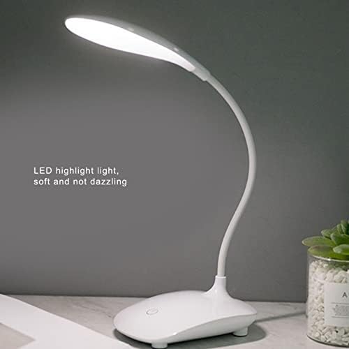 Контрола на допир LED ламба за табела, батерија за осветлување од 360 ° за прилагодување/LED -ламба за LED со напојување со USB, време
