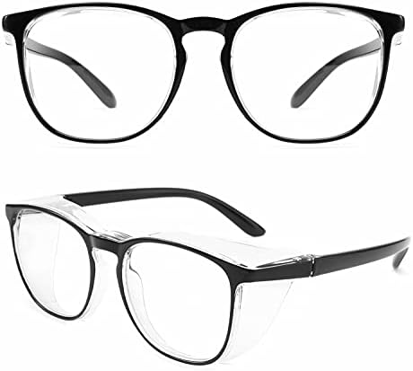 Безбедносни очила Алсенор Анти -магла Очила заштитни очила сина светлина блокирајќи ги ошките за заштита од прашина УВ за мажи жени