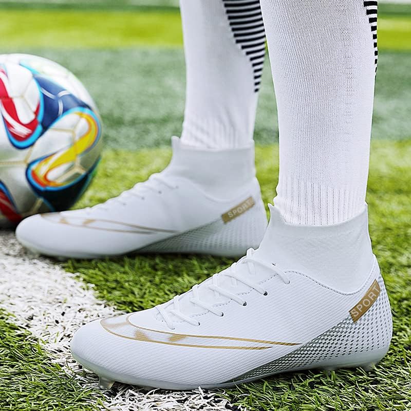 Фудбалски чевли за фудбалски чевли за машки фудбалски чевли, паднати чевли, патики удобни возрасни атлетски отворени/затворени/натпревари/тренинг