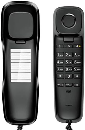 KLHHG CORDED Телефон - Телефонски телефони - Телефон за ретро новинар - телефон за лична карта, телефонски телефонски фиксни телефонски канцеларии