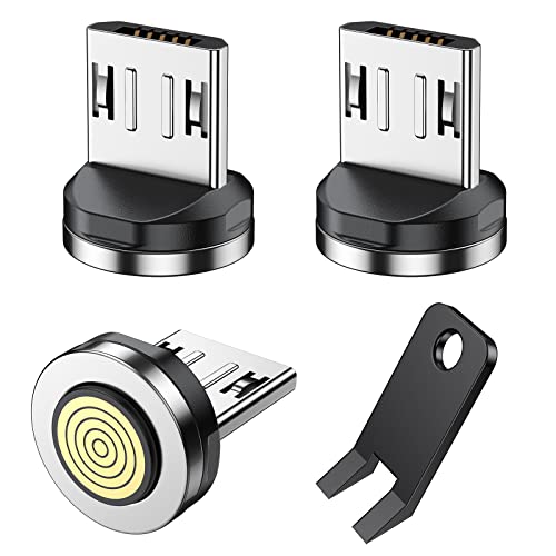 Совети за магнетски конектори со 9-пински магнетски конектор за микро USB андроид уреди, совети за магнетно полнење микро USB, 360