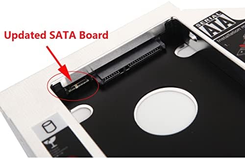 2-ри Хард Диск SATA HDD SSD Рамка Caddy Рамка Фиока ЗА HP dv6-6102sa dv6-6170us 2000-2d05EM