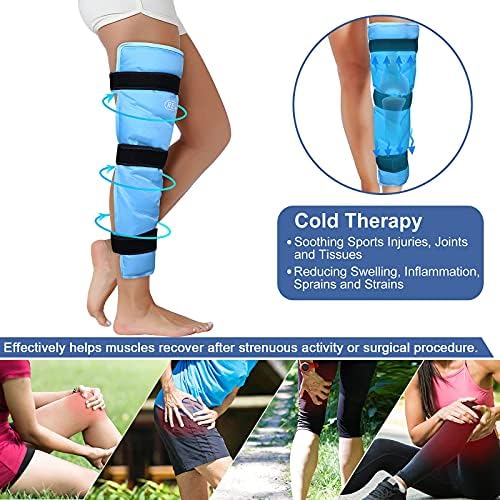Ревикс на глуждот и ледениот пакет за нозе за повреди што можат да се користат повторно