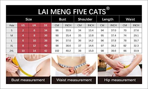Lai Meng Five Five Cats luationенски летен ракав за ракав со v-врат за цветна печатење во секојдневен замав мини фустан