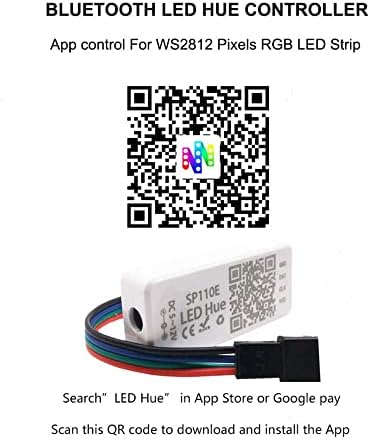 WS2812B WS2811 Adderable LED Bluetooth Controller iOS Android апликација безжичен далечински управувач DC 5V ~ 12V за SK6812 SK6812-RGBW WS2812