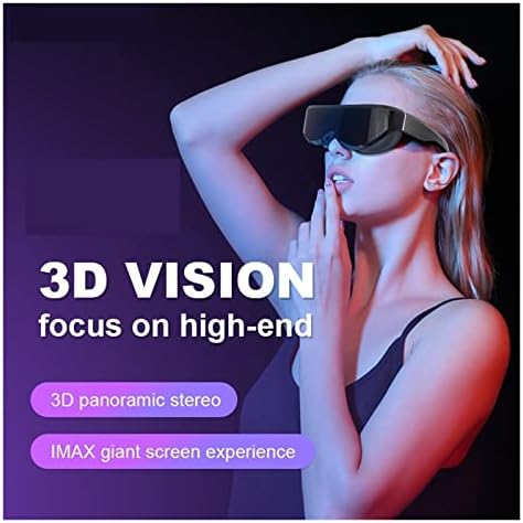Hd Екран WiFi Копче Безжичен Глушец Операција ПРЕЛИСТУВАЧ 3D Паметни Видео Очила
