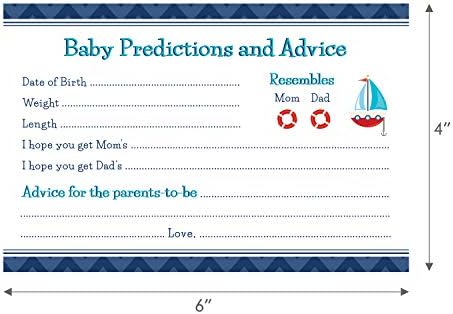 Наутички предвидувања и совети за бебиња за туширање - 24 брои