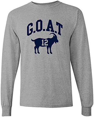 UGP кампус Облека коза најголем од сите времиња во фудбалска маичка со долг ракав во Нова Англија