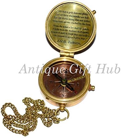 Наутички соучен компас Georgeорџ Австралија Сандијал часовници за кампување со прекрасен подарок