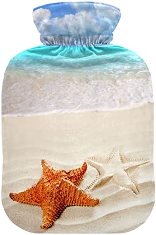 Шишиња со топла Вода Со Покривка Морска Ѕвезда Плажа Летна Вреќа Со Топла Вода За Ублажување На Болката, Топла И Ладна Терапија, Рачни