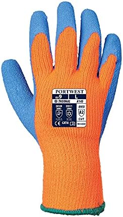 Portwest A145 Заштита за на ладно залепување - латекс портокалова/сина, средна
