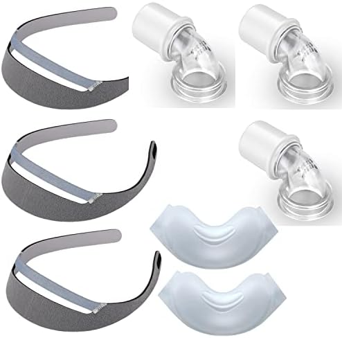 Комплет за замена на COTASA CPAP за корисници на CPAP, комплет за носна перница за PR Dreamwear, сива и чиста, stnadatd