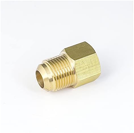 Конектор за црево на гасоводот 45 степени SAE 1/4 3/8 1/2 3/4 додатоци за намалување на палетата Надоли за намалување на месинг -цевка адаптер