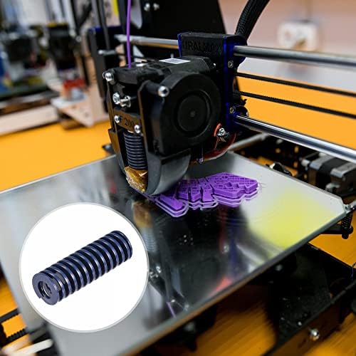 Uxcell 3D печатач умираат пролет, 5 парчиња 18мм ОД 55мм долги спирално печат на светло за компресија на светло за компресија, калапи за