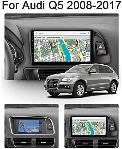 Bestycar 9 Android Автомобил Стерео Радио За Audi Q5 2010-2018 Окта Јадро Андроид 10.0 HD Touchscreen Headunit поддржува GPS Навигација