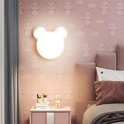Детска соба на Елксдут Детска соба wallидна светлина затемнета 12W LED wallидна ламба, детска ламба во кревет LED wallидна ноќна