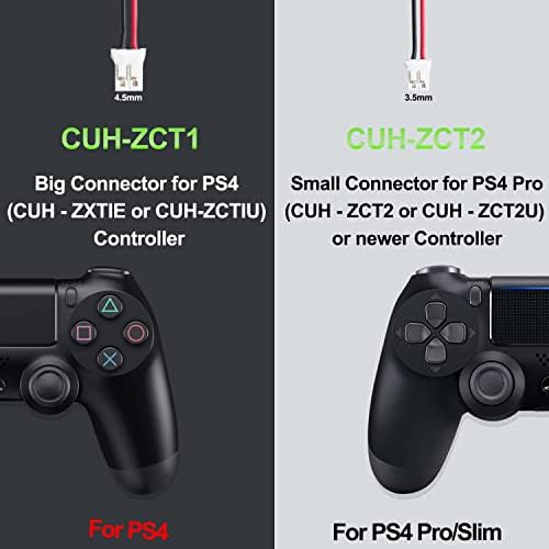 Hisewen 2 Пакет 2000MAH PS4 PS4Pro Контролер Батерија Замена За Sony Playstation 4 Dualshock 4 V1 V2 Контролер CUH-ZCT2 CUH-ZCT2E CUH-ZCT1E CUH-ZCT1U