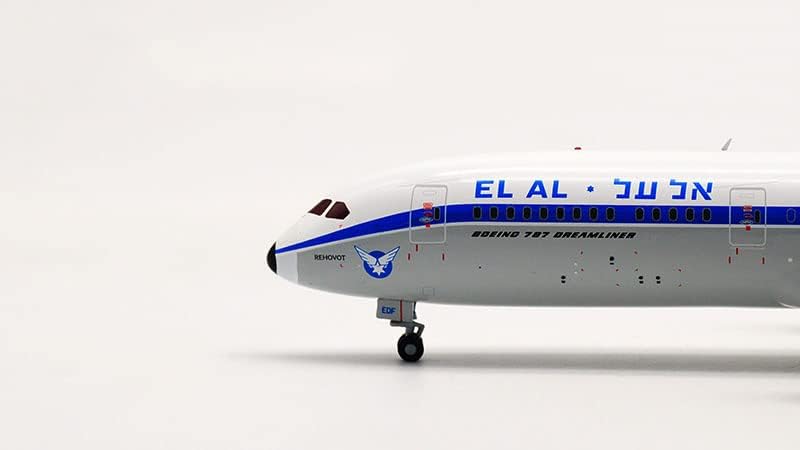 JC Wings Israel Airlines Dreamliner for Boeing 787-9 4x-EDF 1/200 Diecast Aircraft претходно изграден модел
