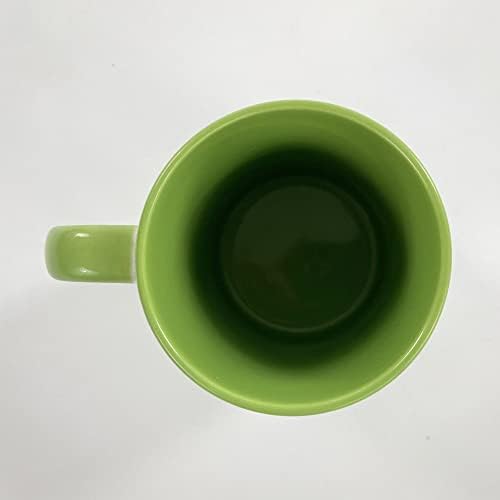 DesignSify Automobile Mechanic Од 2023 година, 15oz акцент кафе кригла зелена керамичка чаша чај со рачка, подароци за роденденски годишнини