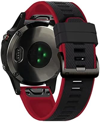 Cysue 26 22mm Брзо вклопување на часовници за Garmin Fenix ​​6x 6 Pro 5x 5 Plus 3 HR Enduro 935 Silicone EasyFit Band Band Smart Watch Barcelet