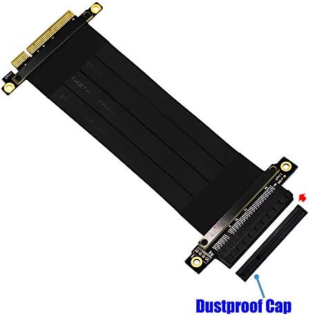 Sintech PCI-E Експрес 8x Riser Продолжувач Продолжување Картичка СО 20cm Голема Брзина Флексибилен Кабел