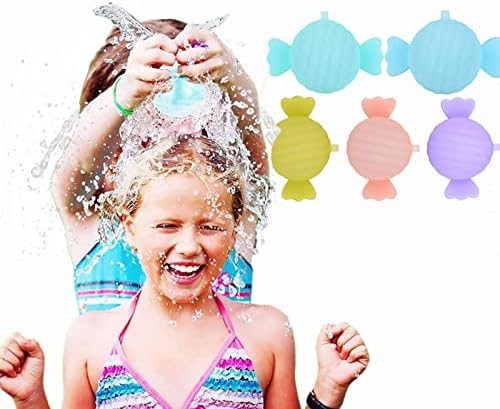 Handa повторно користење на балони за вода, самото запечатување лесно брзо пополнете силиконски разни форми прскаат водни топки