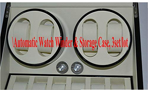 Gowe Top Quality 2013 Fasion Degsin Automatic Watch Watcher & Storage Case, 3Set/Lot