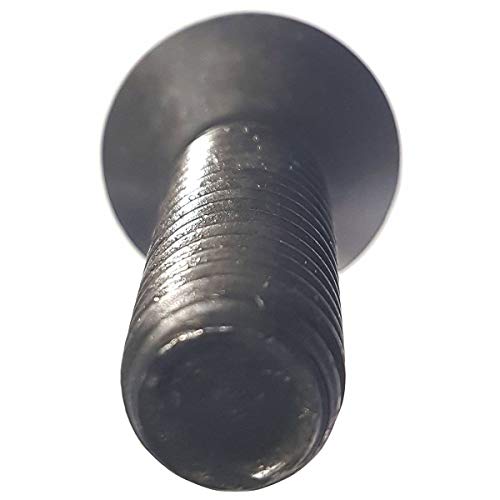 8-36 x 7/16 завртки за капаче на приклучокот со рамна глава Одделение 8 челик црна оксид QTY 50