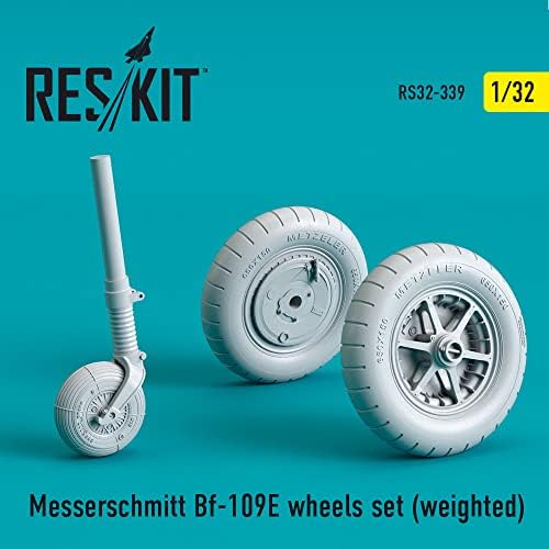 Reskit RS32-0339-1/32 Scale MesserschMitt BF-109E Поставени тркала